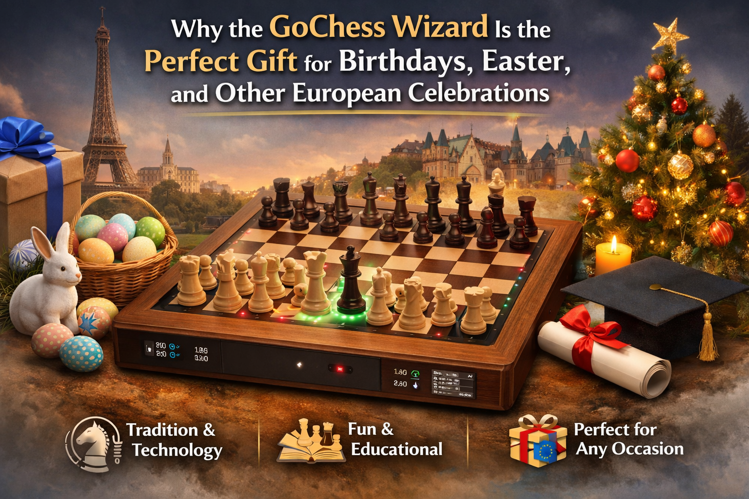 Why the GoChess Wizard Is the Perfect Gift for Birthdays, Easter, and Other European Celebrations