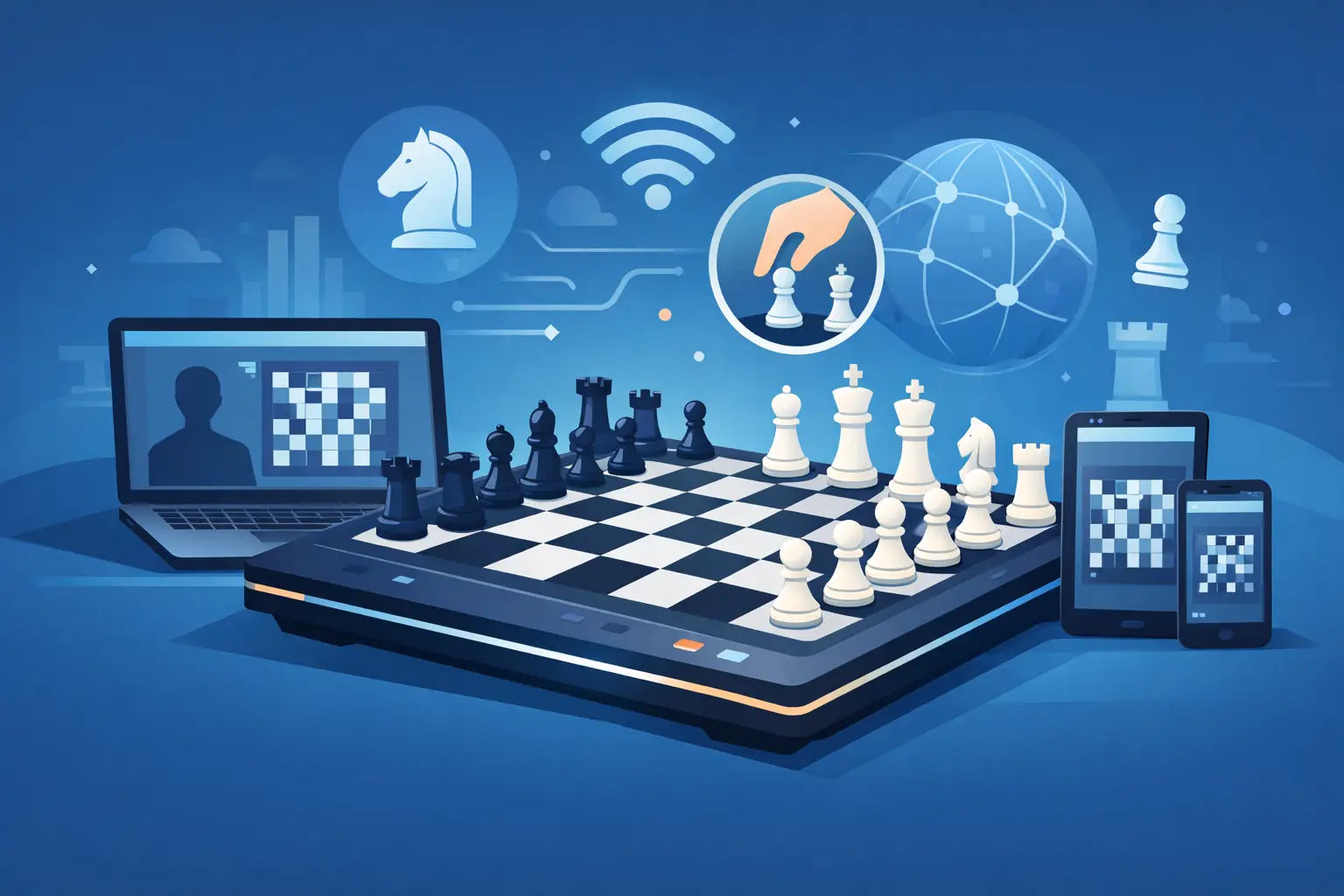 Smartes Schachbrett online spielen - lohnt es sich?