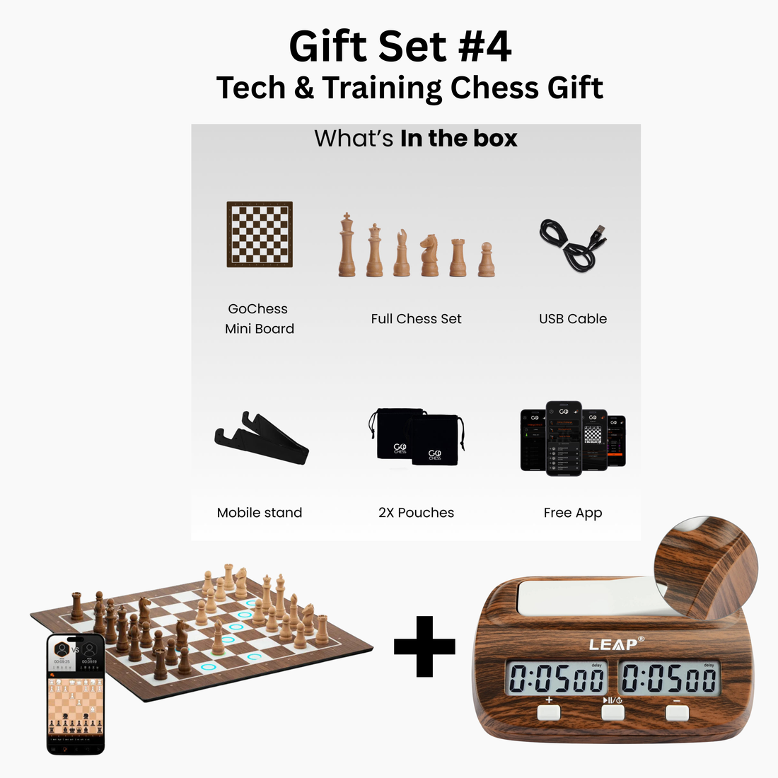 AI Smart Chessboard + Clock
