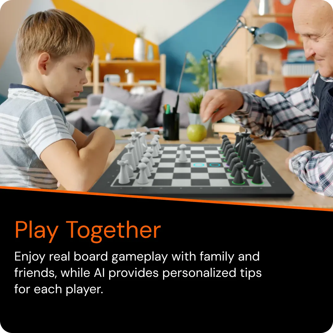 AI Smart Chessboard + Clock