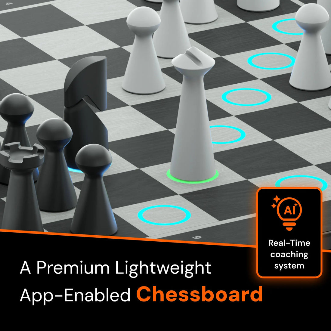 AI Smart Chessboard + Clock