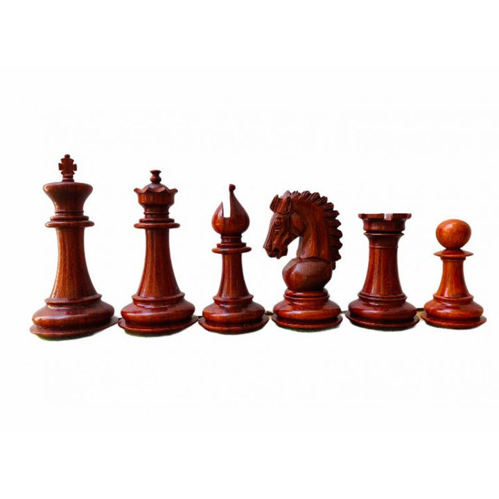 Adventure Staunton Wooden Chess Pieces 3.75" – Budrosewood & Boxwood
