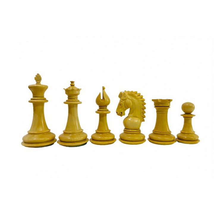 Adventure Staunton Wooden Chess Pieces 3.75" – Budrosewood & Boxwood