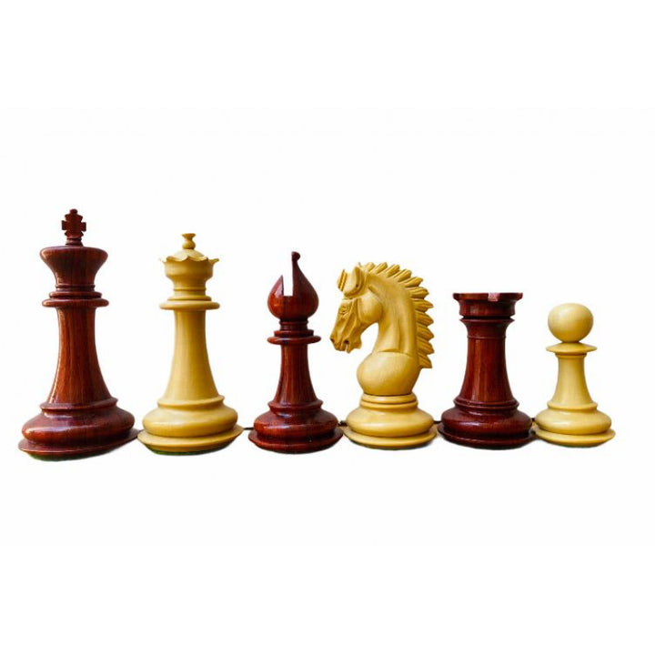 Adventure Staunton Wooden Chess Pieces 3.75" – Budrosewood & Boxwood