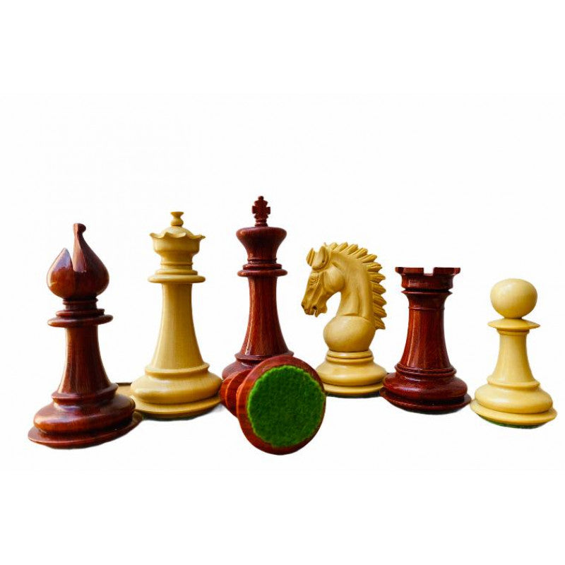 Adventure Staunton Wooden Chess Pieces 3.75" – Budrosewood & Boxwood