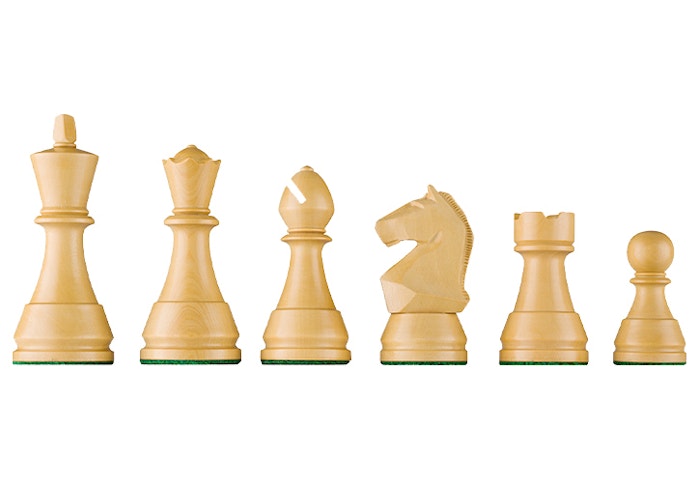 Modern Staunton Weighted Electronic Chess Pieces 3.7"