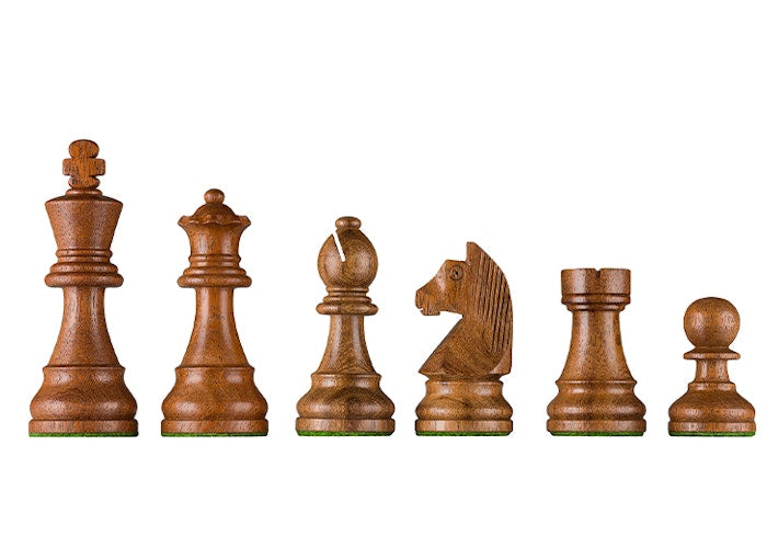 Timeless Weighted Electronic Wooden Chess Pieces 3.7"