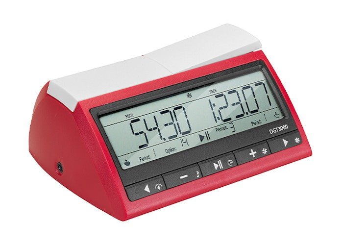 DGT3000 FIDE Championship Digital Chess Clock – Official Tournament Timer