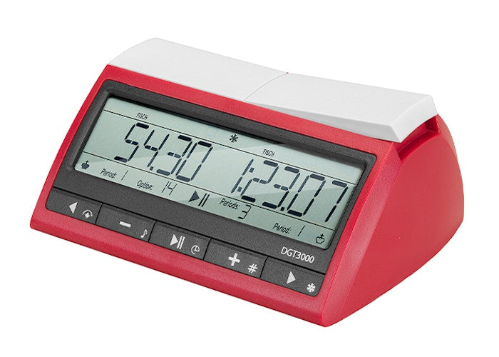 DGT3000 FIDE Championship Digital Chess Clock – Official Tournament Timer