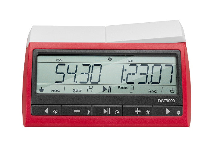 DGT3000 FIDE Championship Digital Chess Clock – Official Tournament Timer