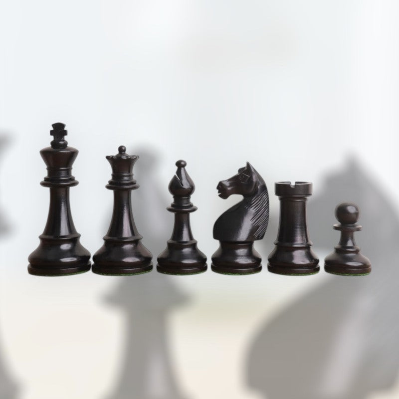 1920's German Staunton Chess Pieces 4" – Antique Boxwood Chess Set