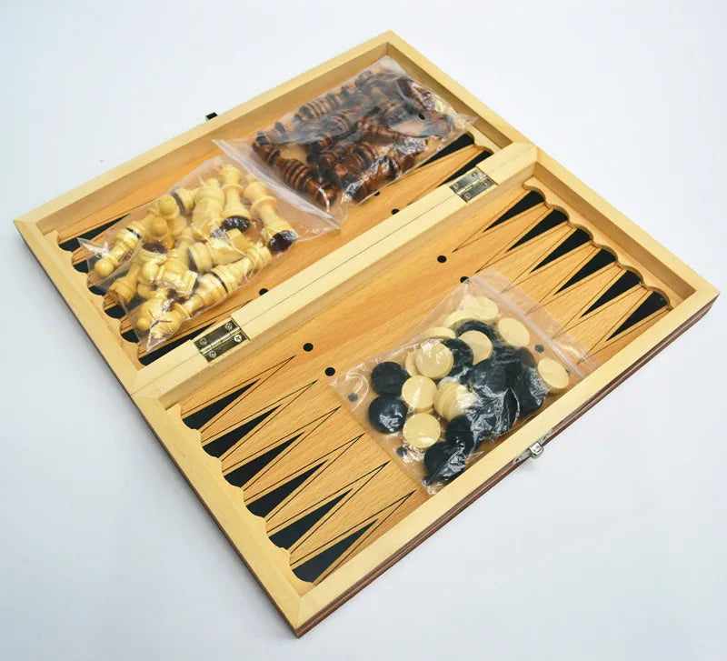 3-in-1 Magnetic Game Set Mid-Range Digital Chess Clock