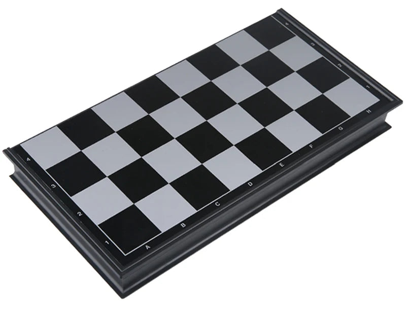 Medieval Folding Classic Chess Set With Chessboard