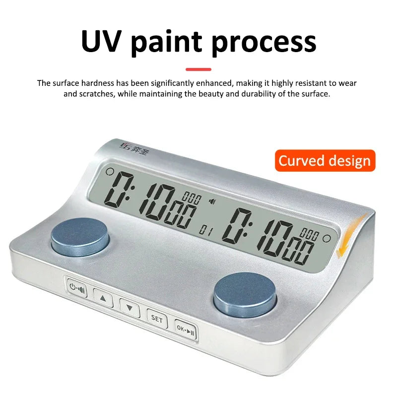 YS-905 Professional Chess Timer Clear and Long-Lasting Display Digital Chess
