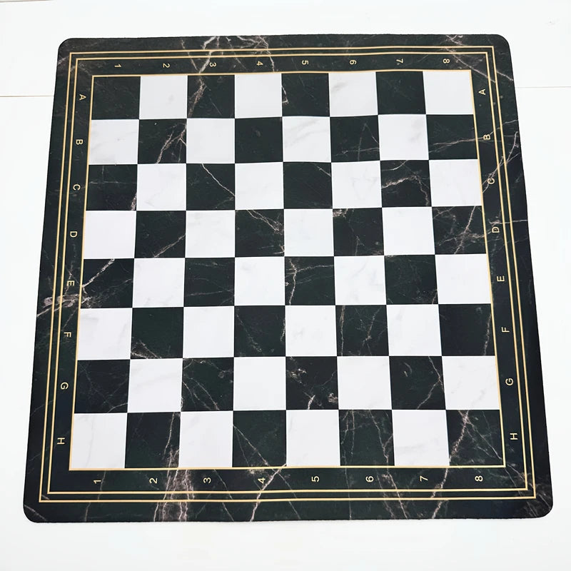 52cm/20.47inch marble-like color Soft rubber large size rollable and storable chessboard