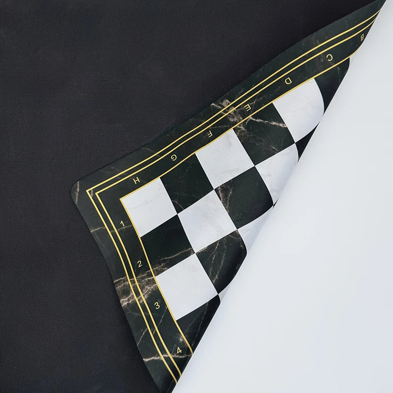 52cm/20.47inch marble-like color Soft rubber large size rollable and storable chessboard