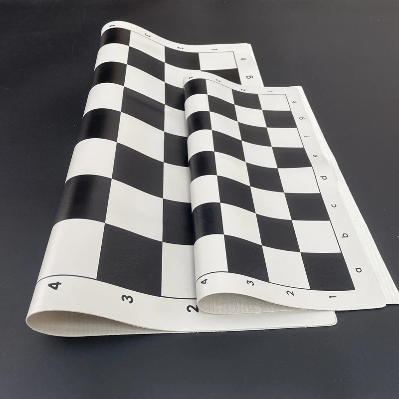 Portable PU Roll-Up Chess Board 34cm / 50cm