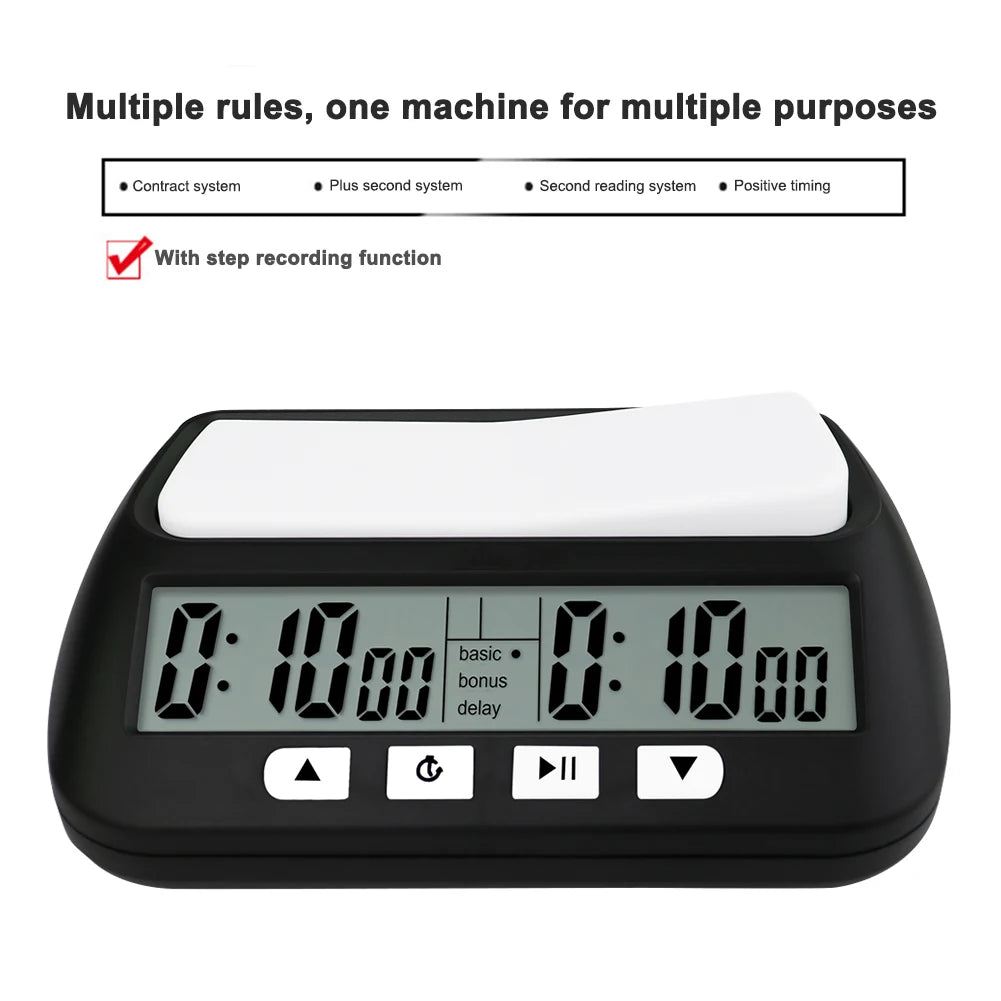 Professional Advanced Chess Digital Timer – Tournament Clock