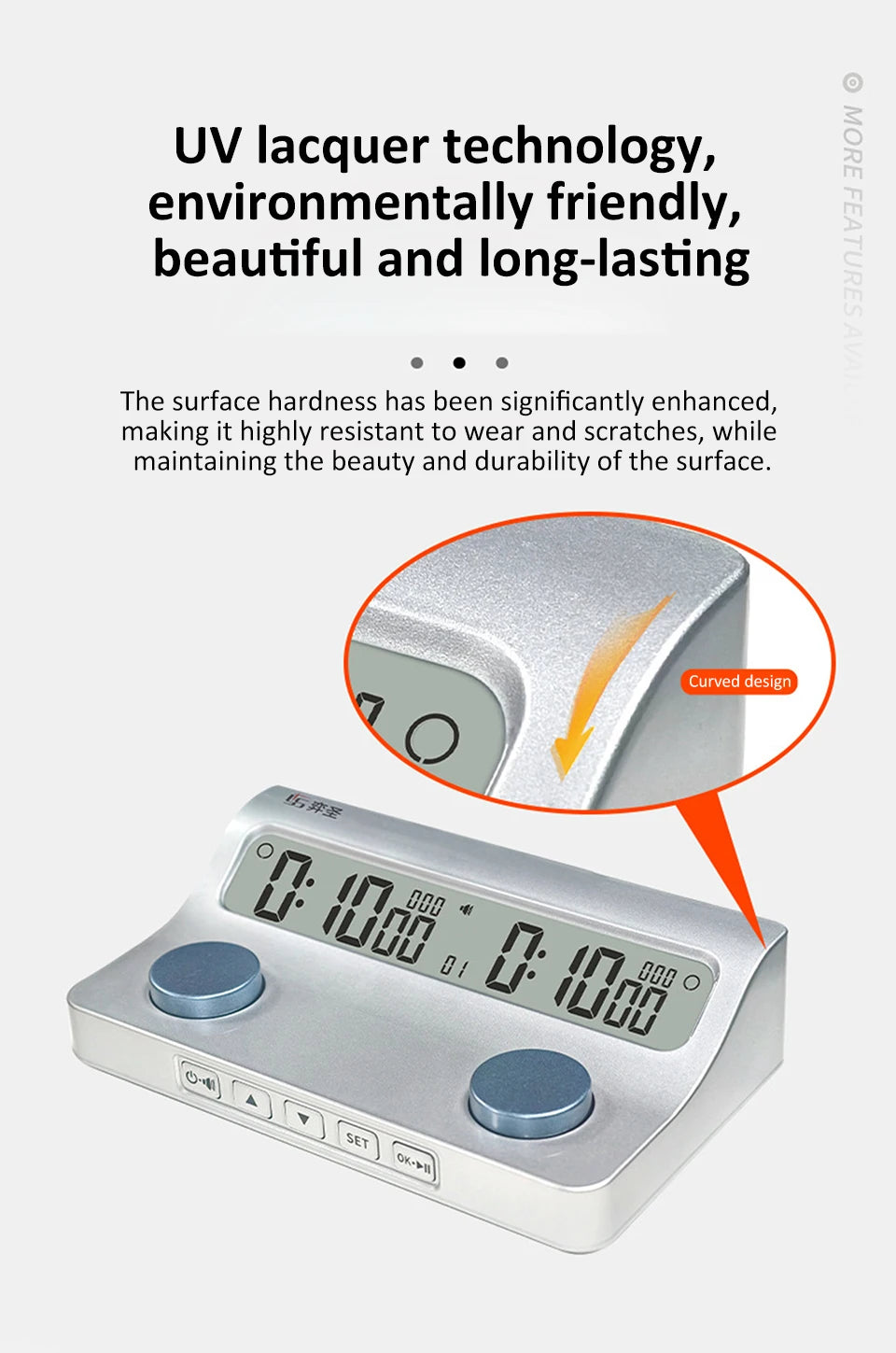 Multipurpose Professional Chess Clock Digital Chess Timer
