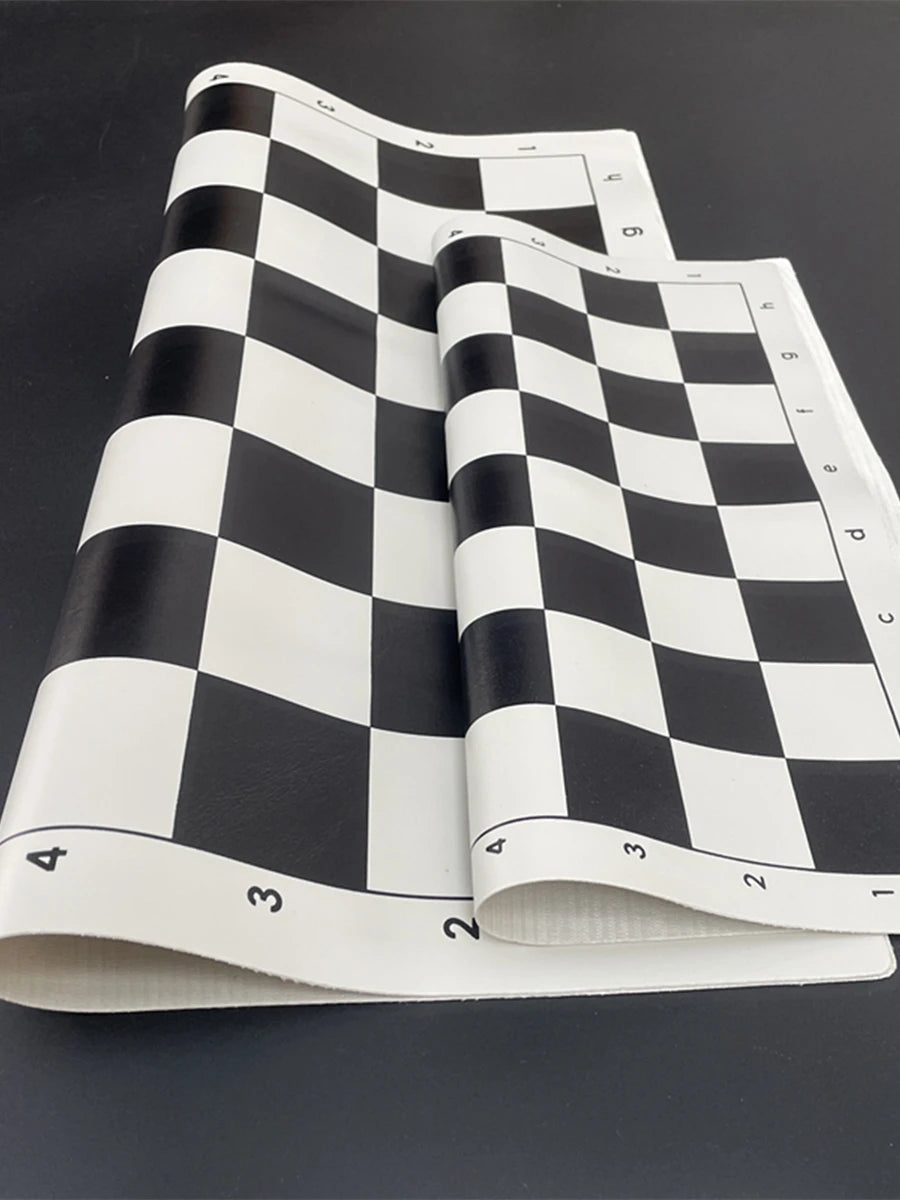 Portable PU Roll-Up Chess Board 34cm / 50cm