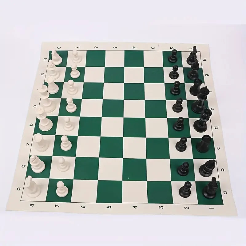 65/75/95mm Chess Pieces Set with Carrying Case Adult Children Chess