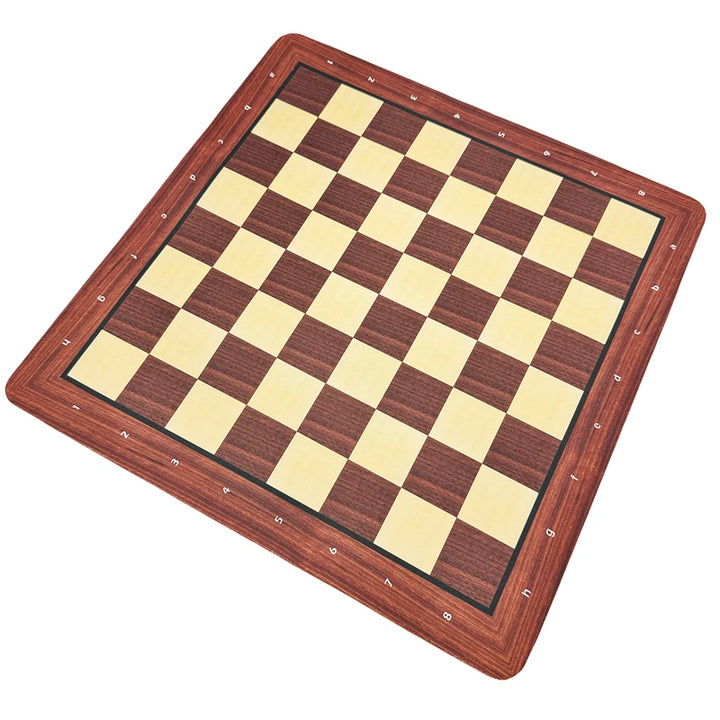 48cm Roll-Up Chess & Checkers Board | Soft Rubber Tournament Mat
