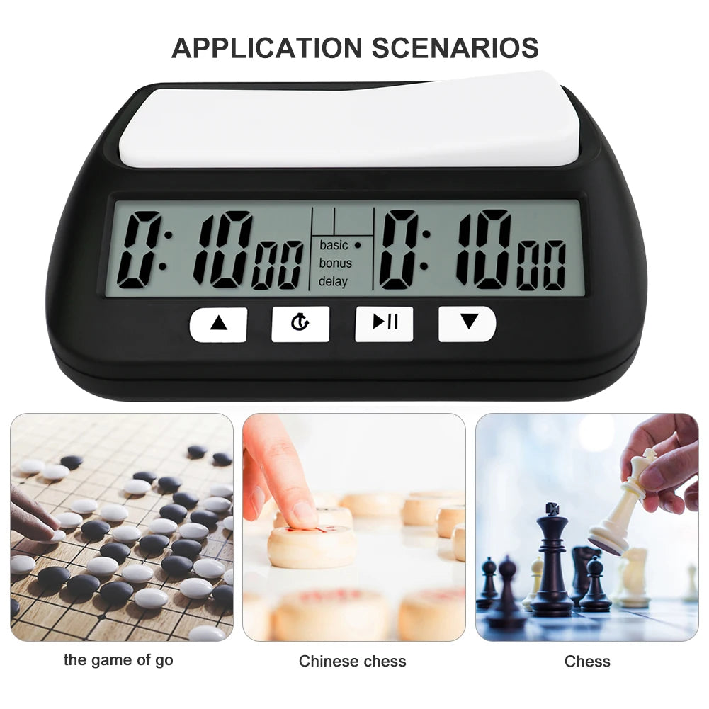 Professional Advanced Chess Digital Timer – Tournament Clock