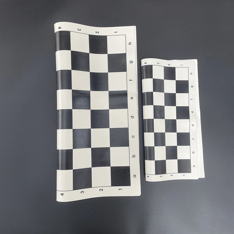 Portable PU Roll-Up Chess Board 34cm / 50cm