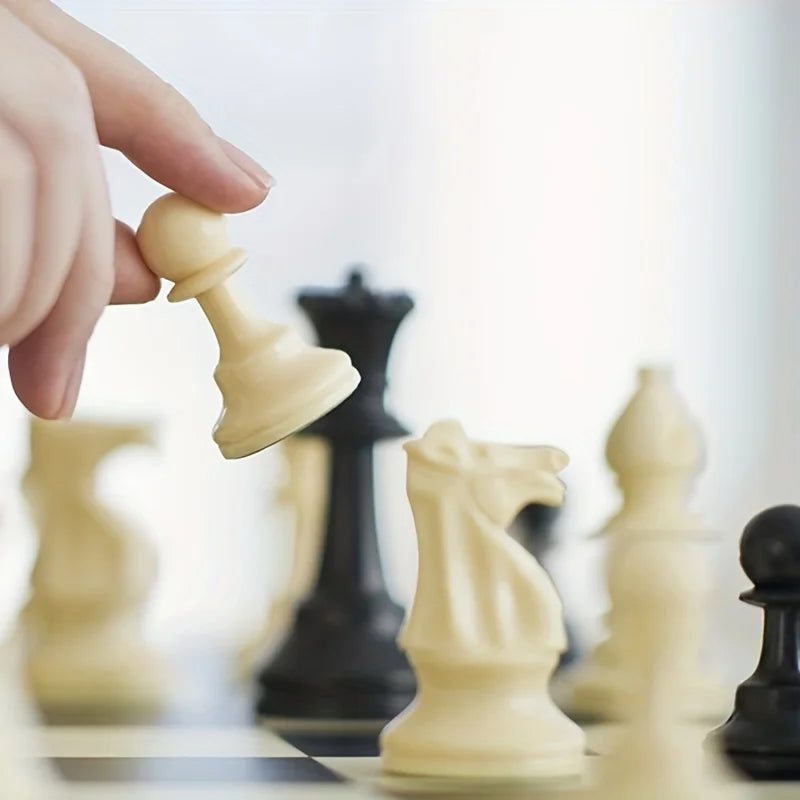 Outdoor Portable Barrel Folding Chess Set