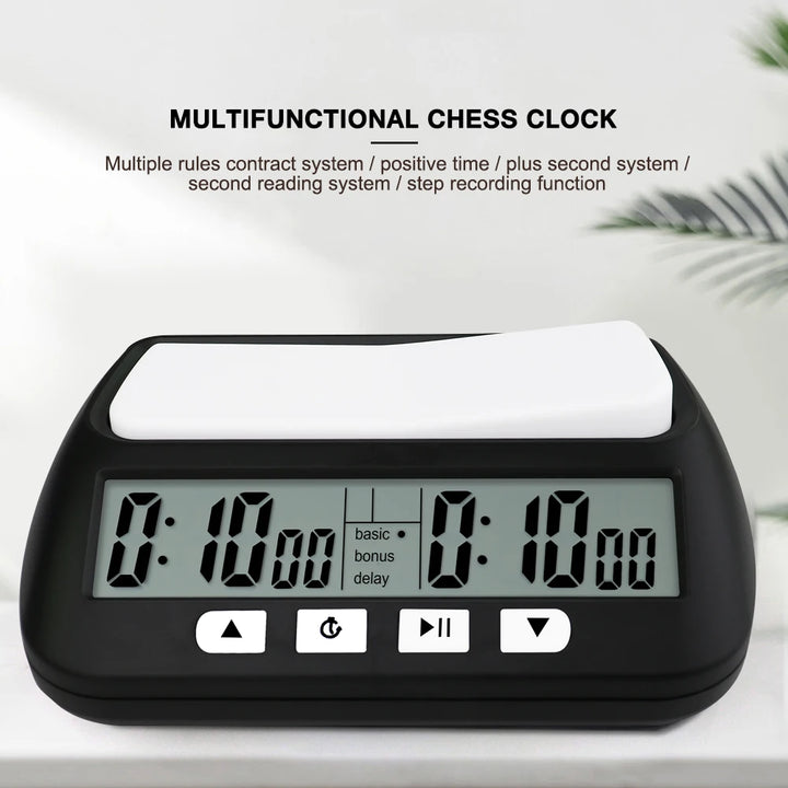 Professional Advanced Chess Digital Timer – Tournament Clock