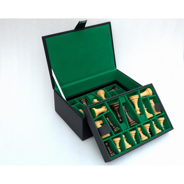 Premium Chess Storage Box – Wooden Chess Accessories Organizer