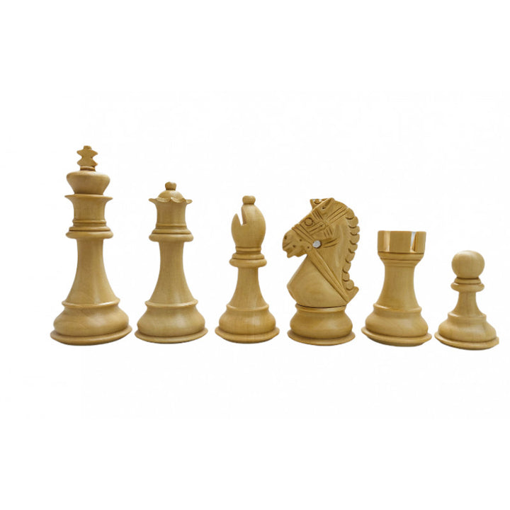 18" Rosewood Folding Chess Set – King’s Bridal 3.75" Pieces
