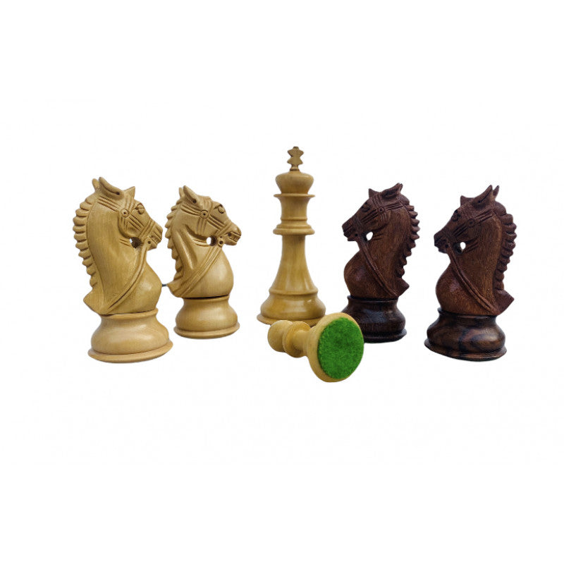 King's Bridal Chess Set 3.75" – Sheesham Board & Storage Box