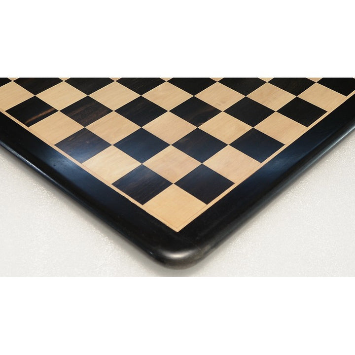 19" Ebony & Boxwood Luxury Chess Board