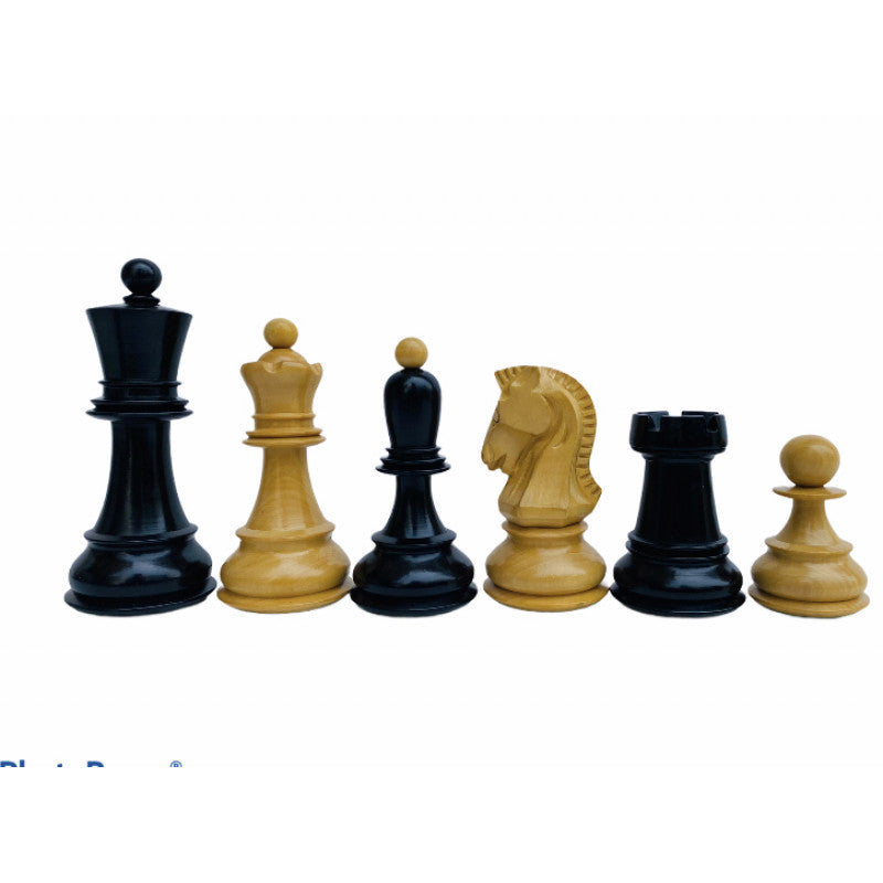 19" Ebony & Boxwood Luxury Chess Board
