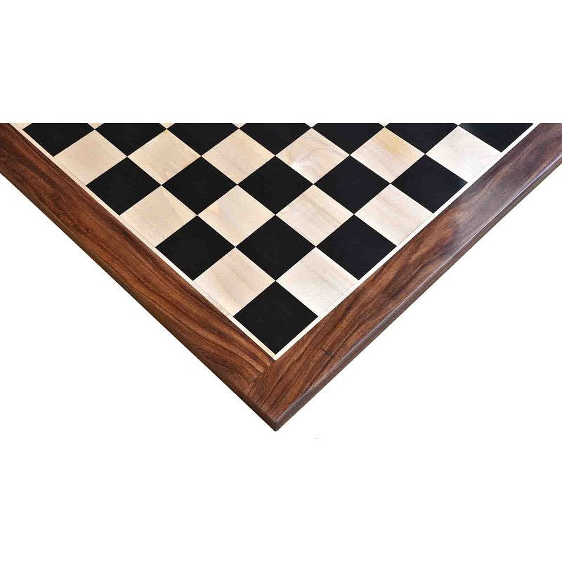 23" Ebony Sheesham Wood Chess Board | Luxury Handmade