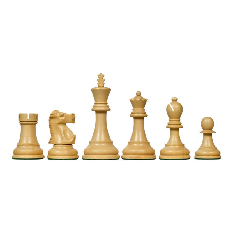 Bobby Fischer Spassky 3.75" Staunton Chess Pieces – Sheesham & Boxwood