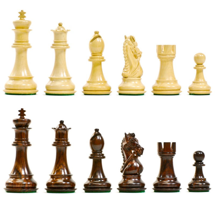 King’s Bridal Chess Set 3.75" – 20" Shisham Wood Board