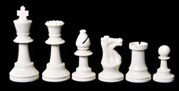 Standard Tournament Chess Set Combo – 3.75″ King | Vinyl Board + Standard Bag