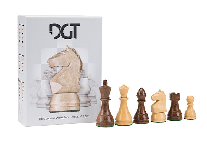 Modern Staunton Weighted Electronic Chess Pieces 3.7"