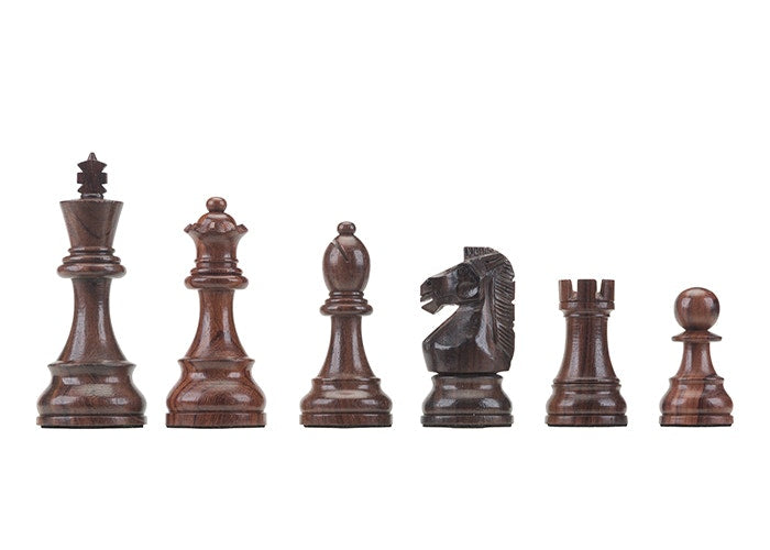 Royal Weighted Electronic Wooden Chess Pieces 3.7"