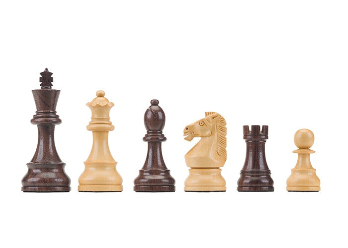 Royal Weighted Electronic Wooden Chess Pieces 3.7"