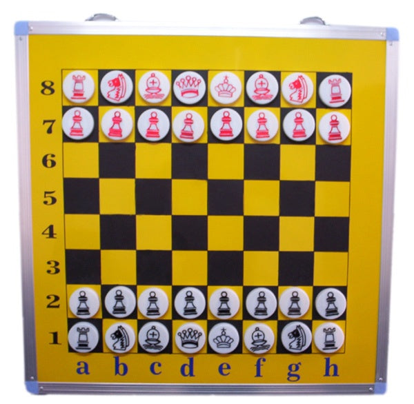 Magnetisches Schach-Demonstrationsbrett DD02 (große Ausführung)
